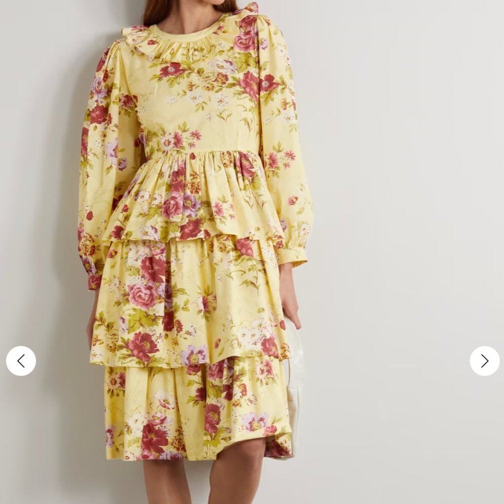 BATSHEVA x Laura Ashley Welsh Dress in Arundel (NWT)